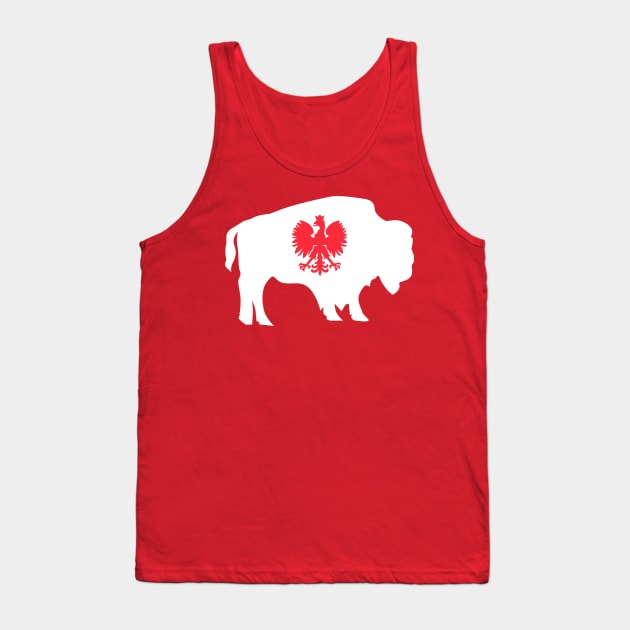 Polish Buffalo NY Polish American Dyngus Day Tank Top by PodDesignShop